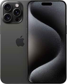 Amazon.com: Apple iPhone 15 Pro, 256GB, Black Titanium